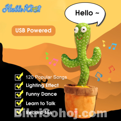 Dancing & Talking cactus with 120 music (Free Delivery)